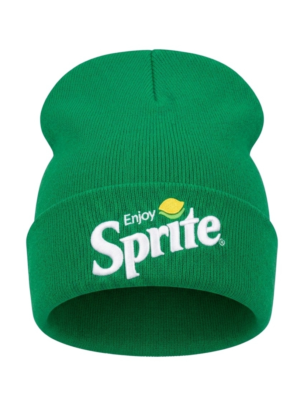 Coca Cola Green Knit Beanie with Red Logo Tag